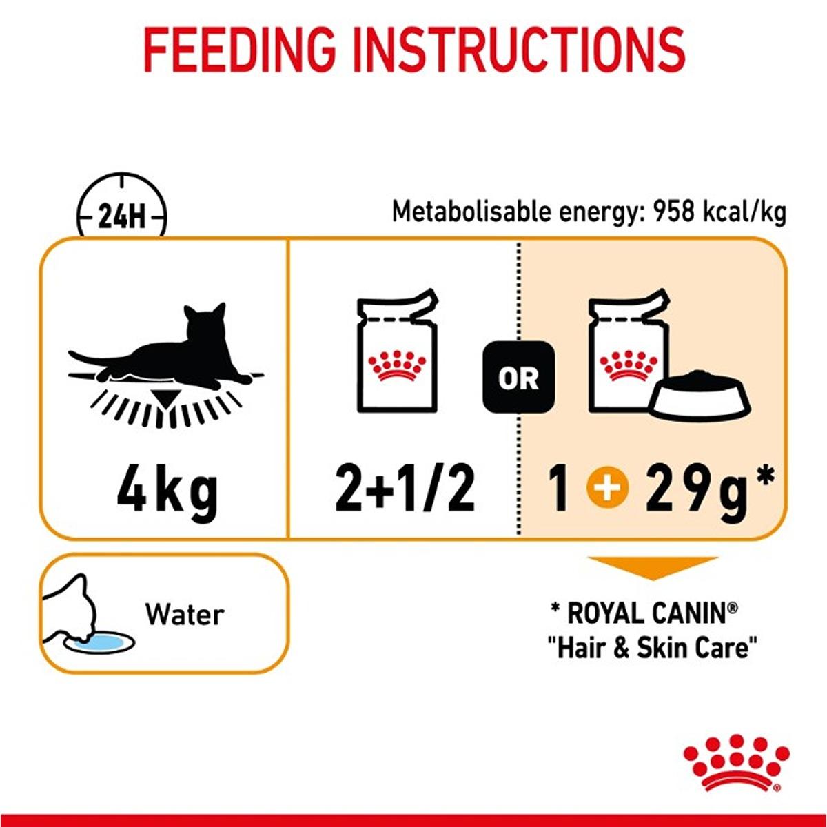 Royal Canin Hair & Skin Care in Gravy Wet Cat Food