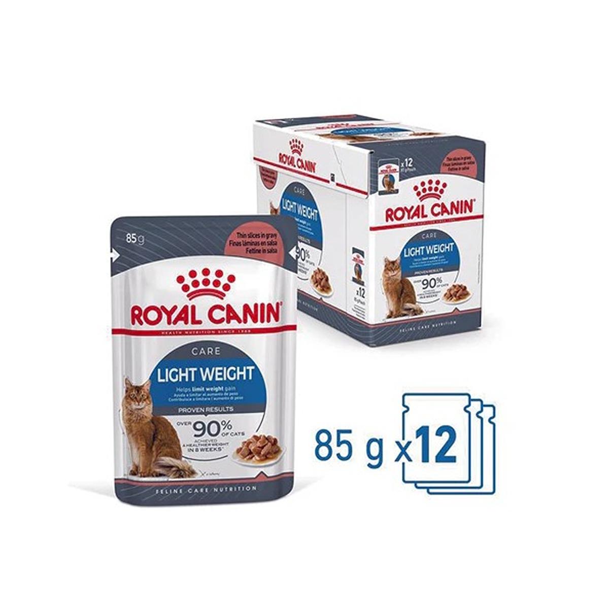 Royal Canin Light Weight Care in Gravy Wet Cat Food