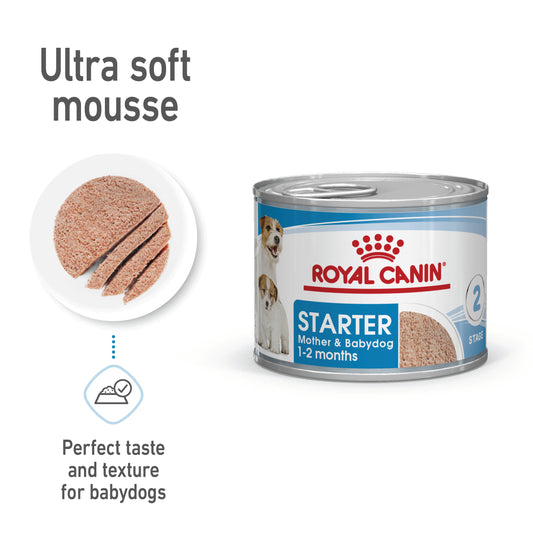 Royal Canin Starter Mother & Babydog Mousse Wet Dog Food