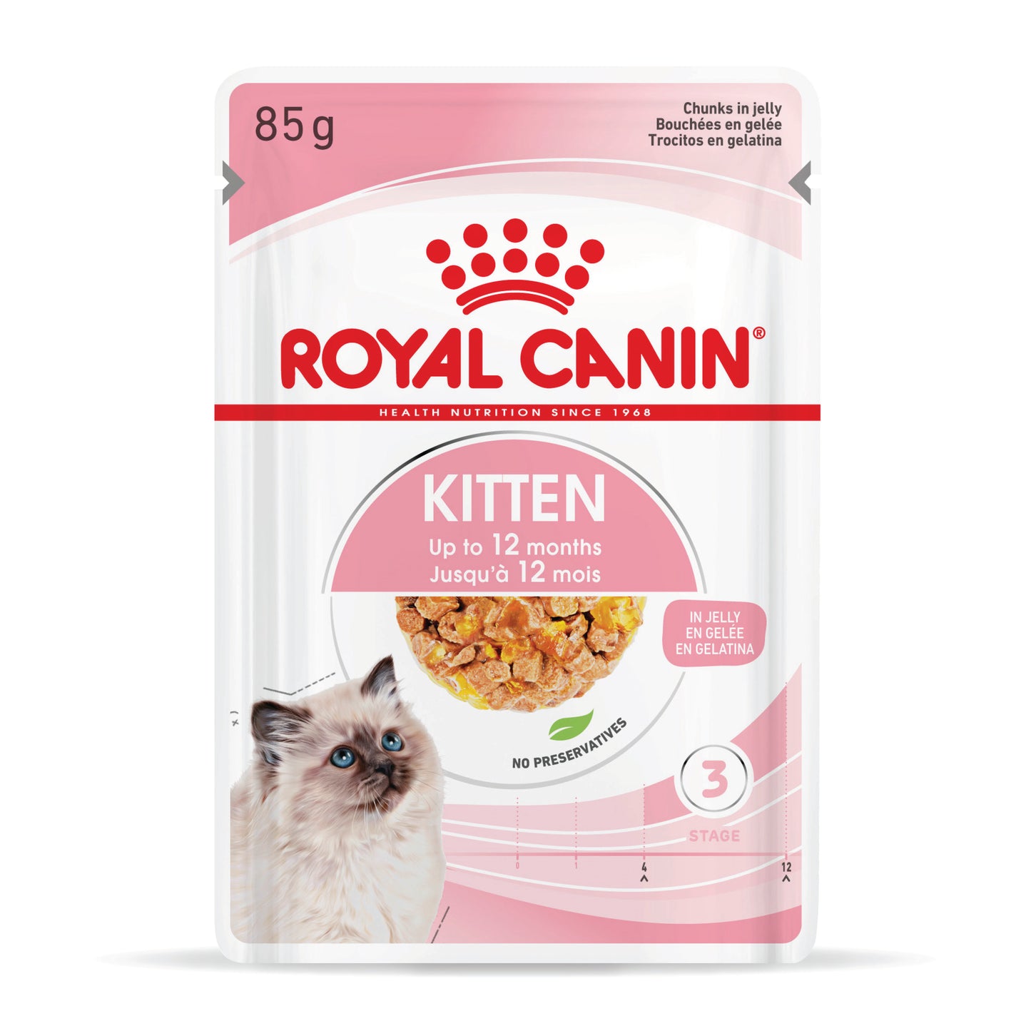 Royal Canin Instinctive Kitten Food in Jelly Wet Kitten Food