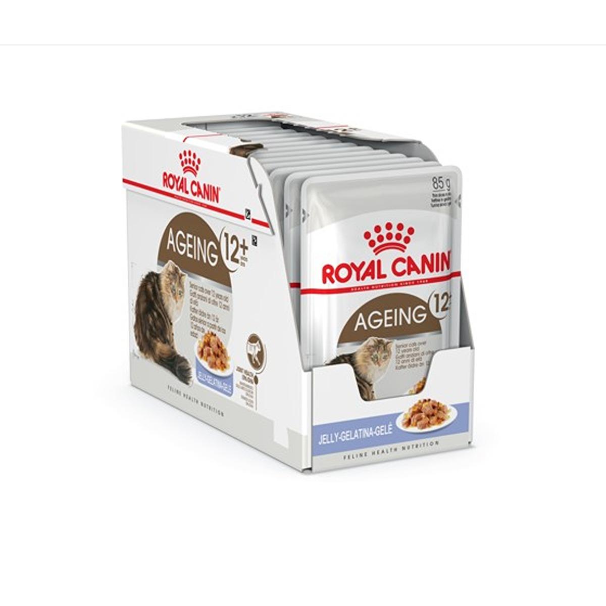 Royal Canin Ageing 12 + in Jelly Wet Cat Food