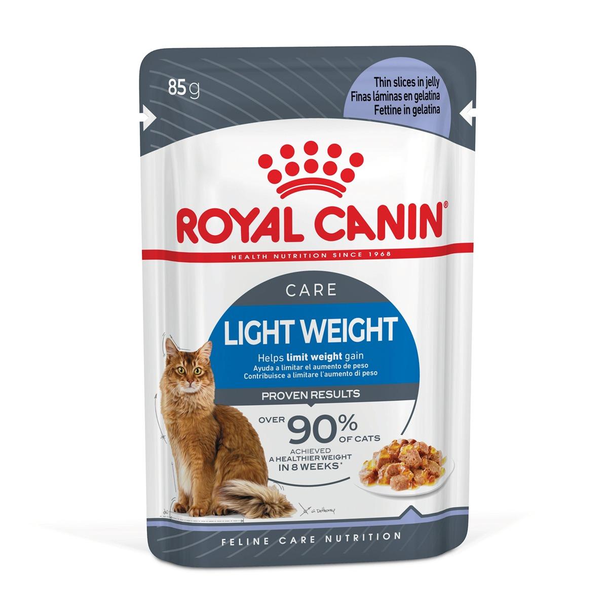 Royal Canin Light Weight Care in Jelly Wet Cat Food