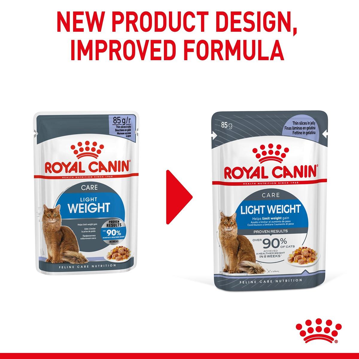 Royal Canin Light Weight Care in Jelly Wet Cat Food