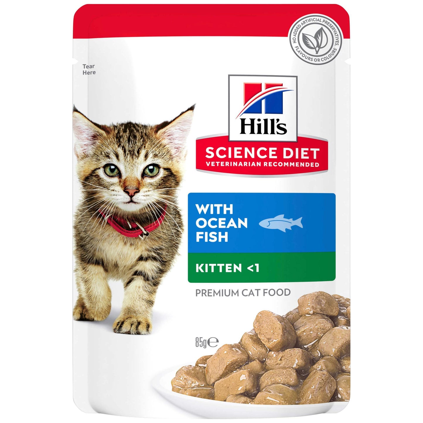 Hill's Science Diet Ocean Fish Wet Kitten Food