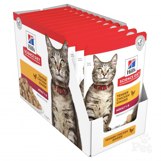 Hill's Science Diet Adult Chicken Wet Cat Food