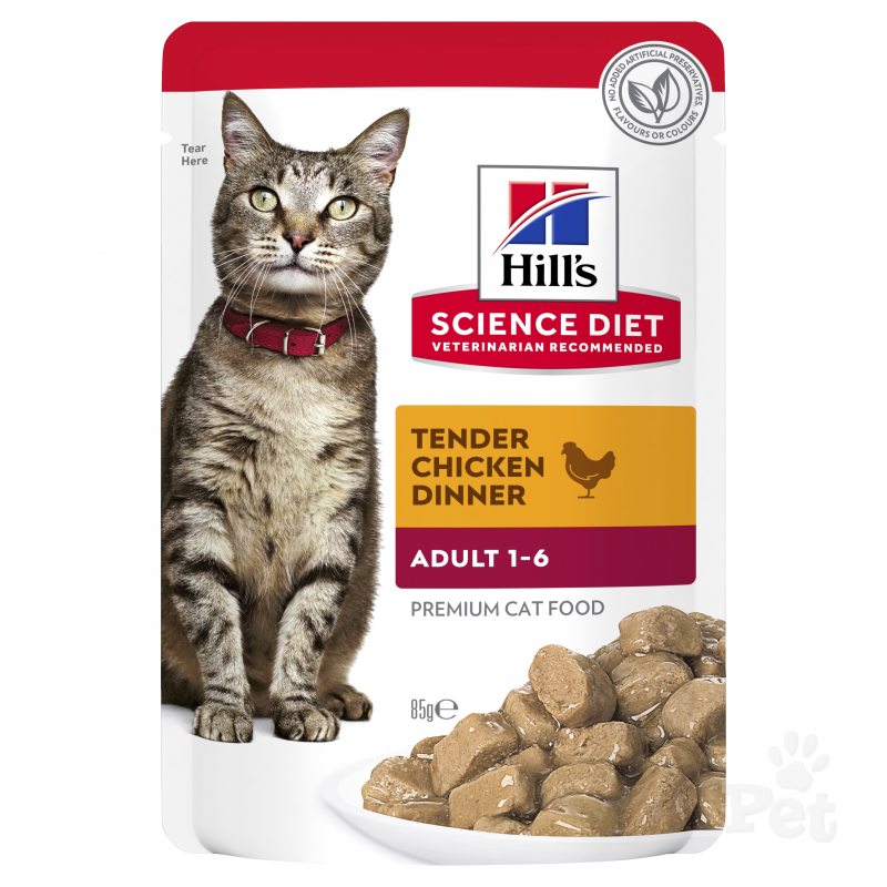 Hill's Science Diet Adult Chicken Wet Cat Food