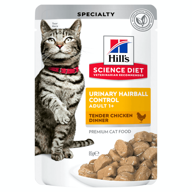 Hill's Science Diet Adult Urinary Hairball Control Chicken Wet Cat Food