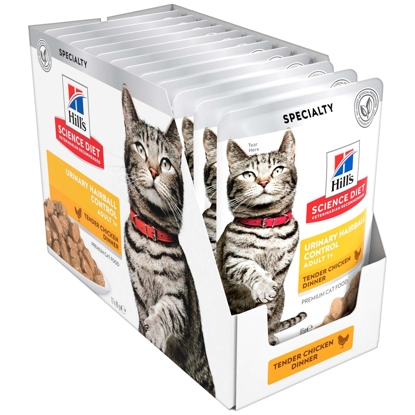 Hill's Science Diet Adult Urinary Hairball Control Chicken Wet Cat Food