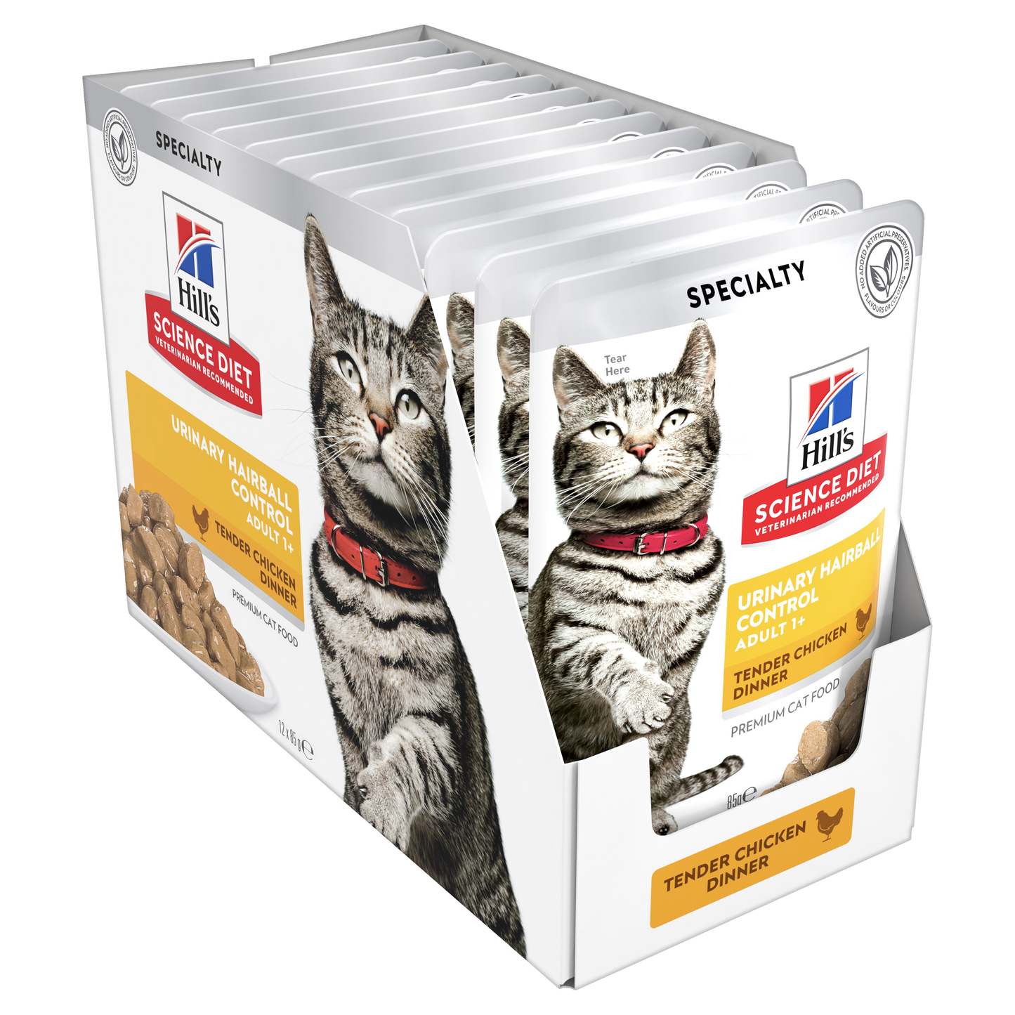 Hill's Science Diet Adult Urinary Hairball Control Chicken Wet Cat Food
