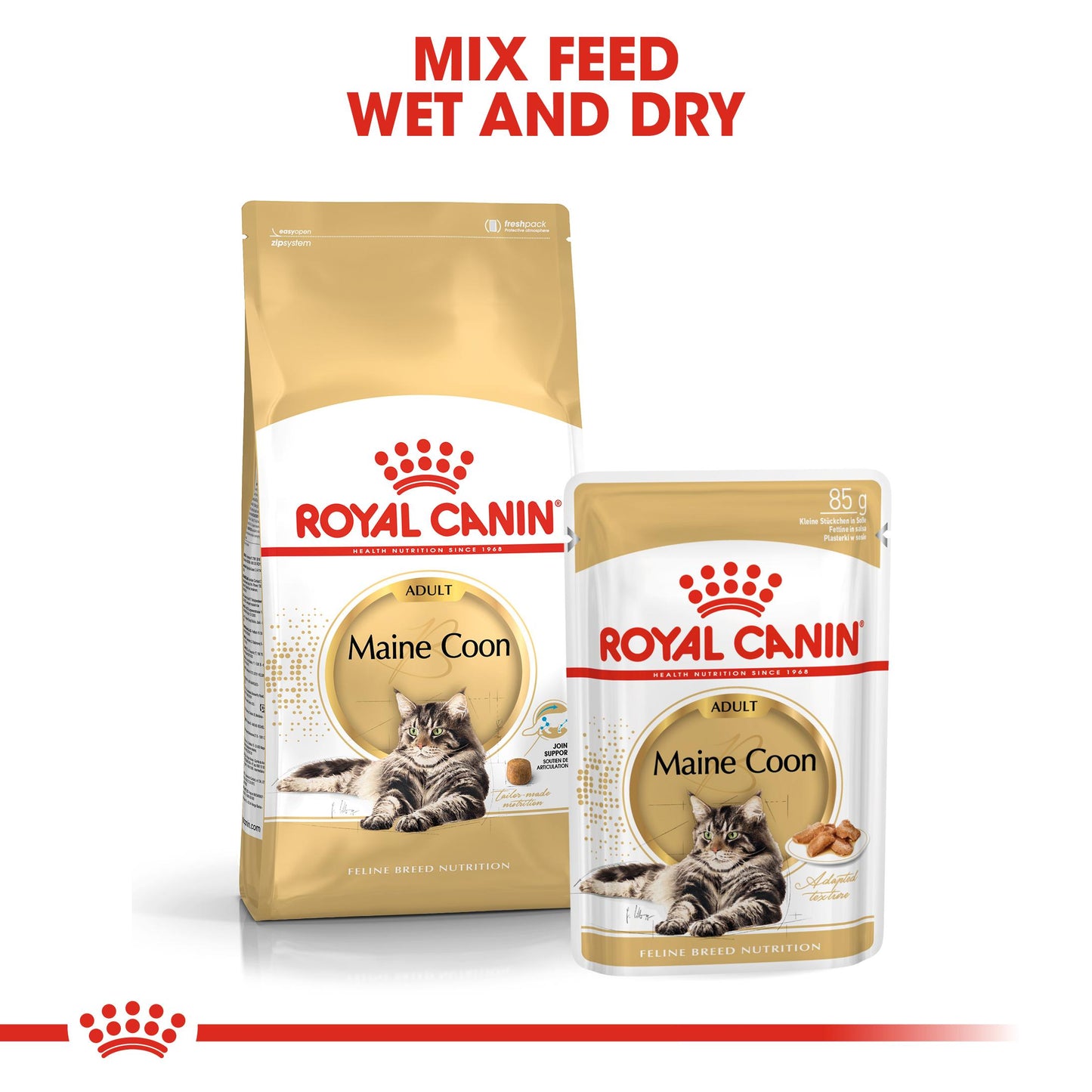 Royal Canin Maine Coon Gravy Wet Cat Food