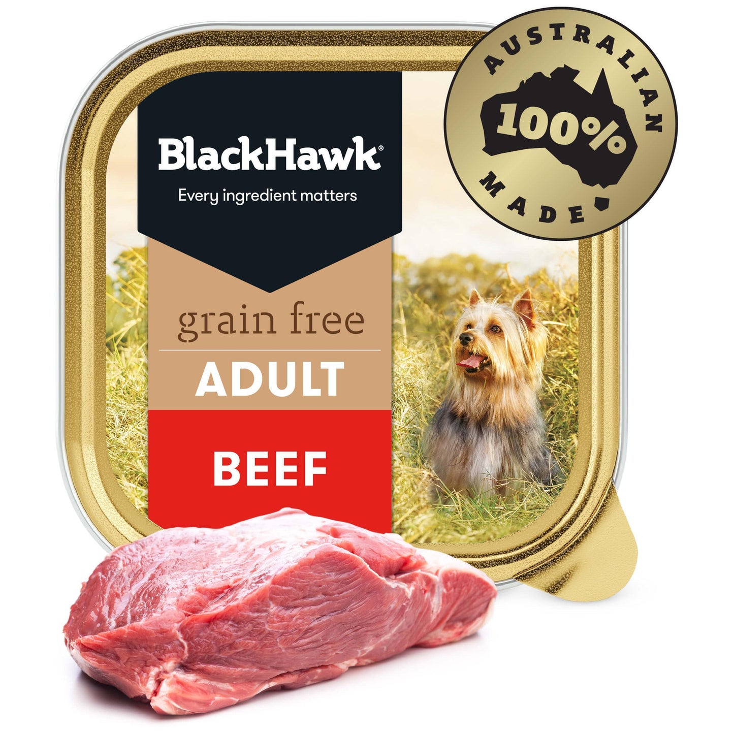 Black Hawk Grain Free Beef Adult Wet Dog Food