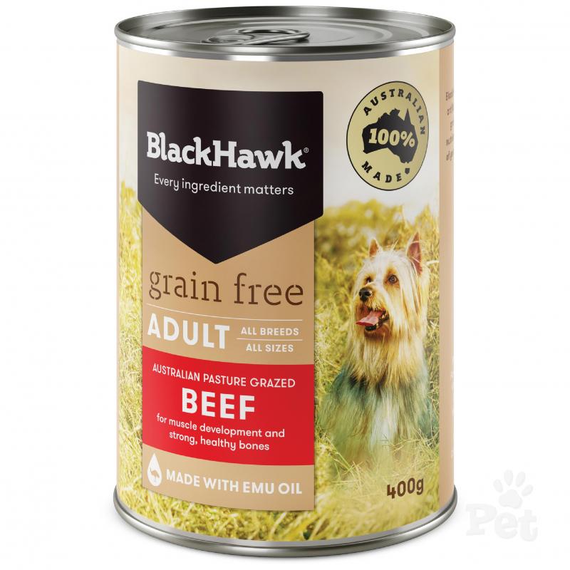 Black Hawk Grain Free Beef Adult Wet Dog Food