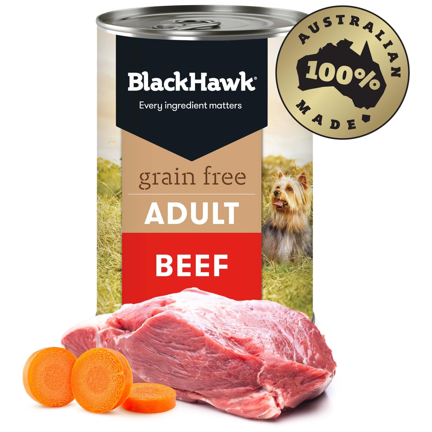 Black Hawk Grain Free Beef Adult Wet Dog Food