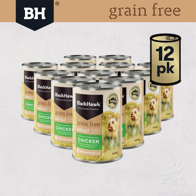 Black Hawk Grain Free Chicken Wet Dog Food