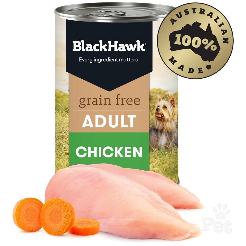 Black Hawk Grain Free Chicken Wet Dog Food