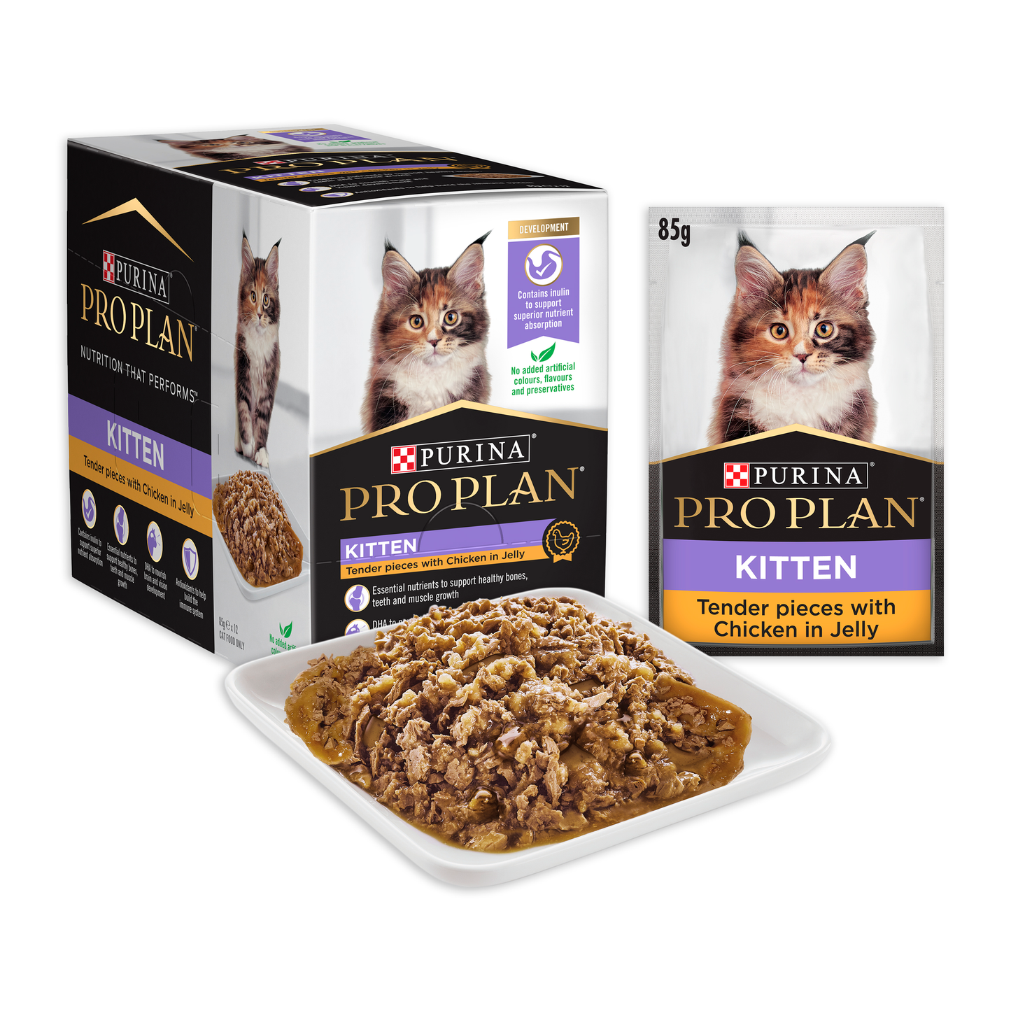 Pro Plan Chicken in Jelly Wet Kitten Food