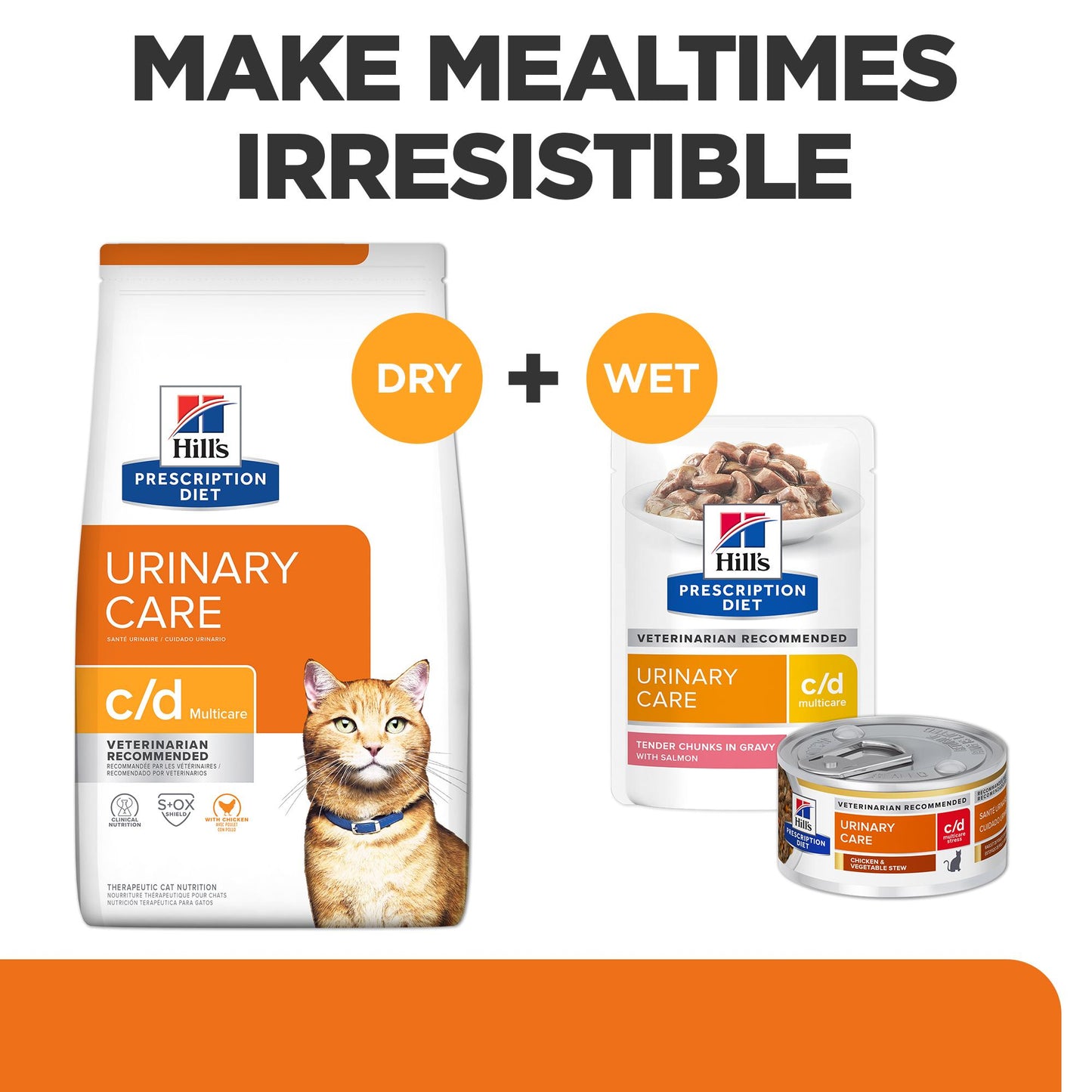 Hill's Prescription Diet c/d Multicare Urinary Care Wet Cat Food