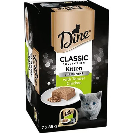 Dine Chicken Wet Kitten Food