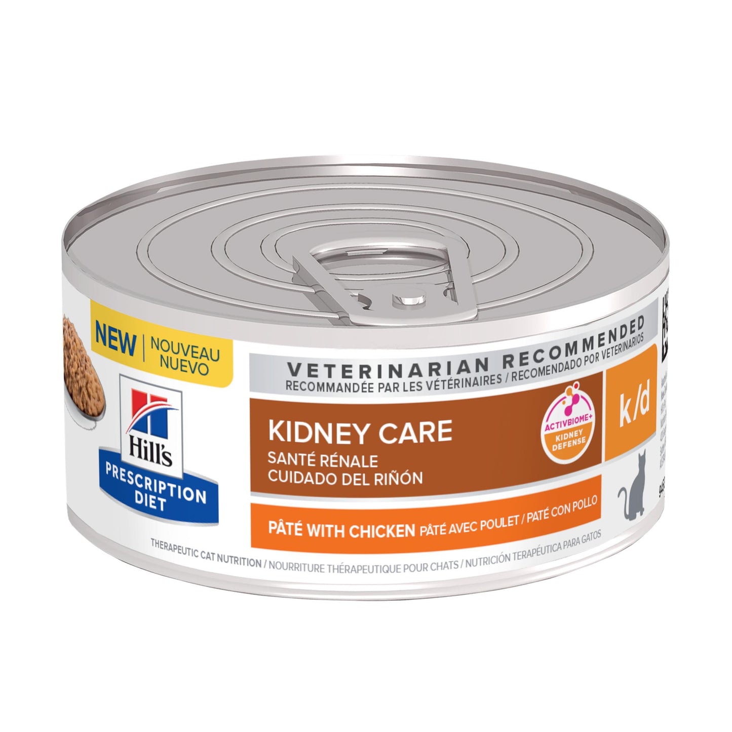 Hill's Prescription Diet k/d Kidney Care Pâté with Chicken Canned Wet Cat Food