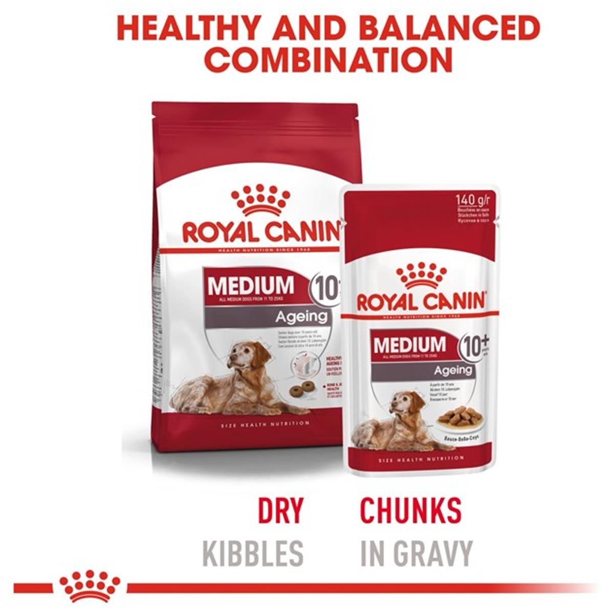 Royal Canin Medium Ageing 10+ Gravy