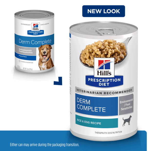 Hill's Prescription Diet Derm Complete Environmental/Food Sensitivities Canned Dog Food