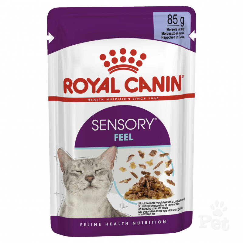 Royal Canin Feline Health Nutrition Sensory Feel Jelly Wet Cat Food