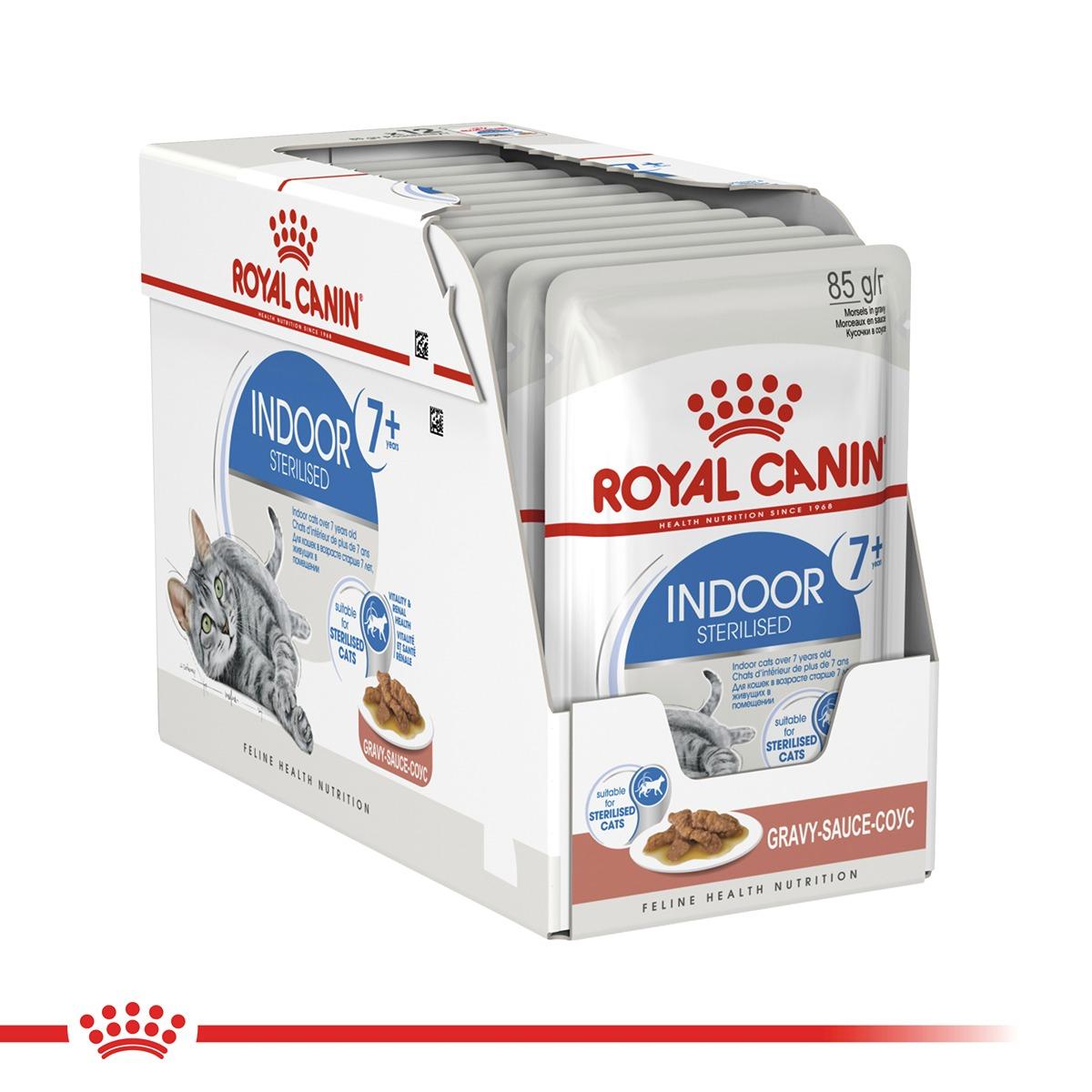 Royal Canin Indoor 7+ Gravy Cat Food 85g