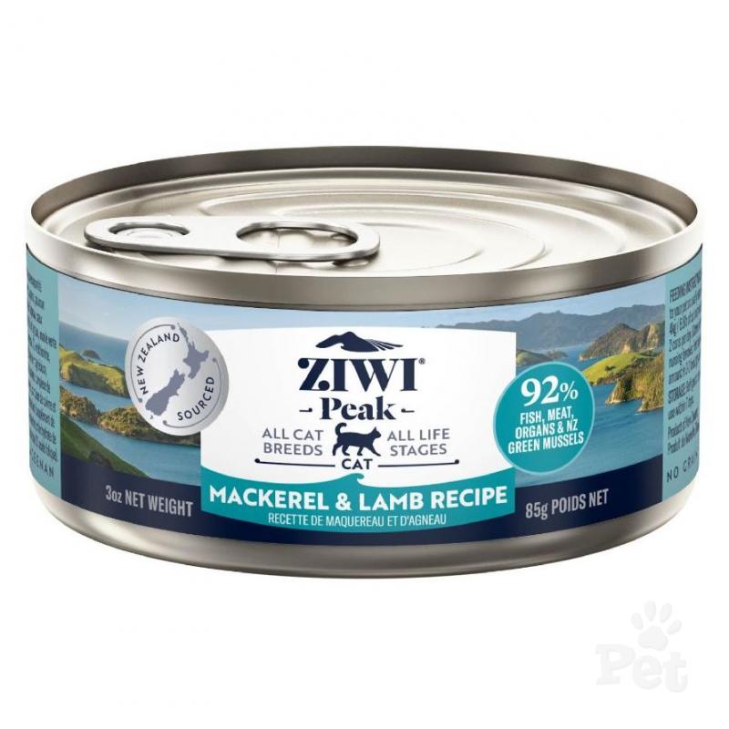 Ziwi Peak Mackerel & Lamb Wet Cat Food