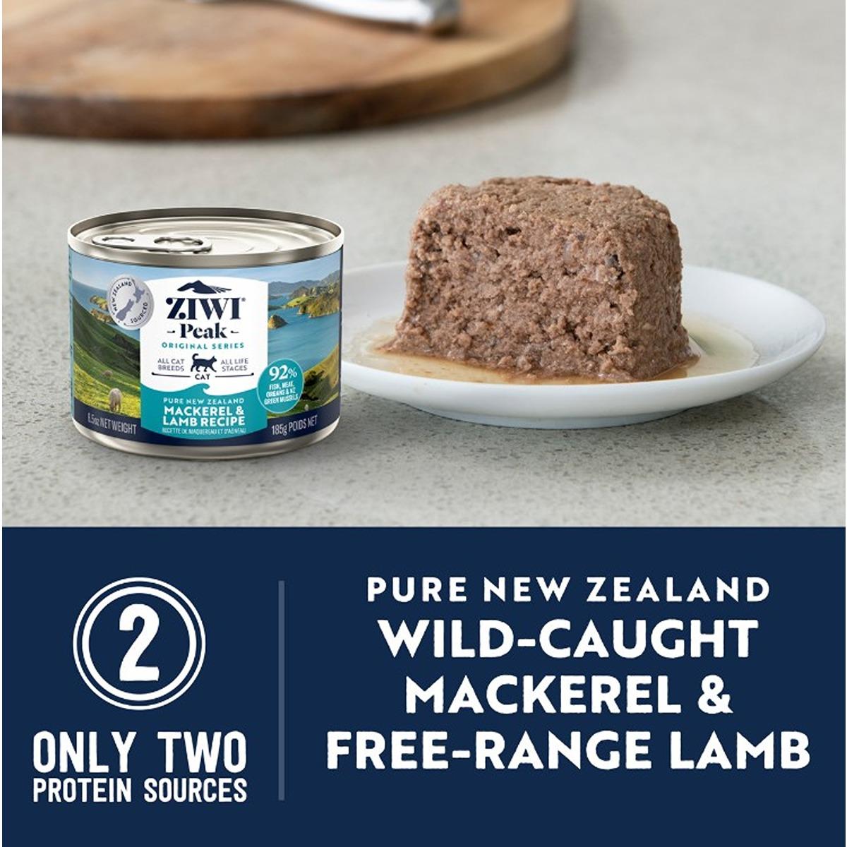 Ziwi Peak Mackerel & Lamb Wet Cat Food