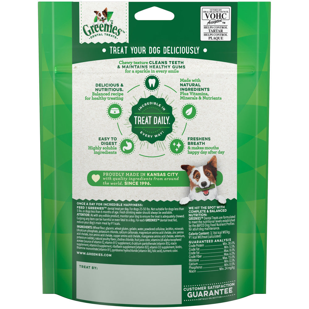 Greenies Original Regular Dog Dental Treats