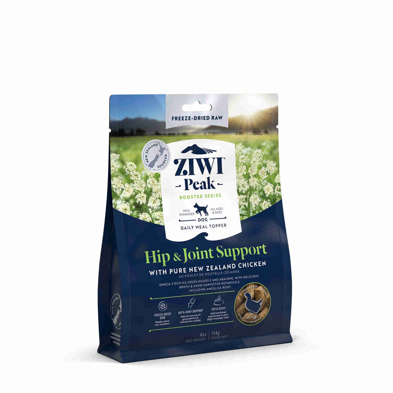 Ziwi Peak Freeze-Dried Dog Booster Hip & Joint Support  Pouch 114g