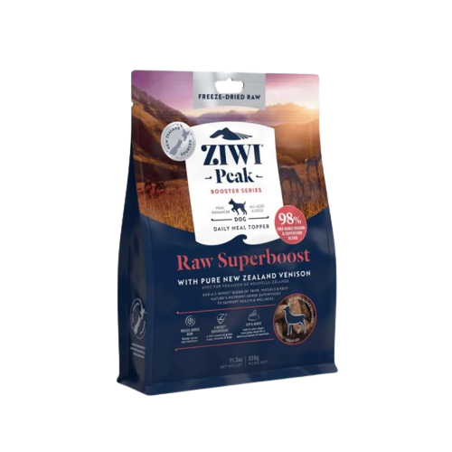 Ziwi Peak Freeze-Dried Dog Superboost Venison Pouch 320g
